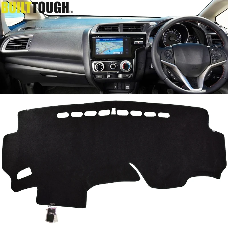 Inner Dashboard Dash Mat DashMat Sun Cover Pad Fit For Honda Fit Jazz 2014-2016