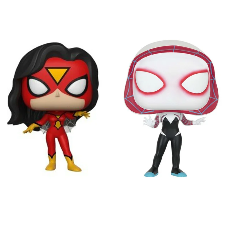 

Funko POP Spiderman Woman Gwen Anime Figure PVC Action Figure Collection Model Children Toys for Kids Birthday Gift