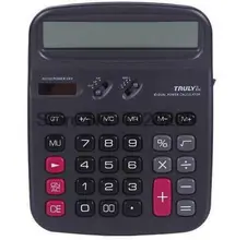 Truly 836A-12 office-type solar calculator 12 classic style calculator