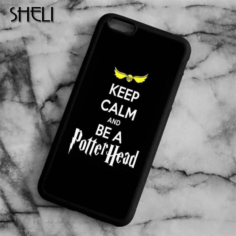SHELI keep calm and be a potter Hear чехол для телефона iPhone 5 6 6s 7 8 plus 11 pro X XR XS max Samsung S7edge S8 S9 S10 |