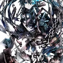 Black Rock Shooter Аниме 120*210 см односторонняя Стёганое одеяло крышкой#37501