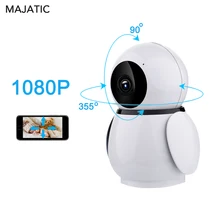 New IP Camera 1080P HD Wifi PTZ SD Card Slot Wireless Cctv Camera Network Baby Monitor Surveillance Home Security Camera