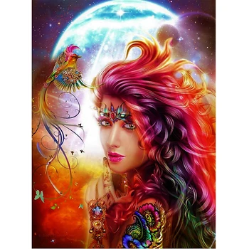 

Full Square Drill 5D DIY Diamond Painting "fairy" handmade 3D Embroidery arts cartoon painting Cross Stitch Mosaic Decor gift