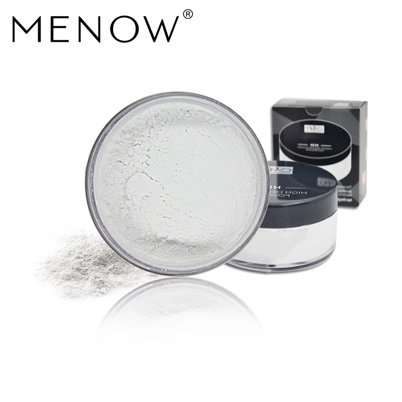 Menow бренд Make Up Set Прозрачный управления масло дышащий Loose Powder& Водонепроницаемый Основа для макияжа лица солнцезащитный крем CC крем падение ship5403