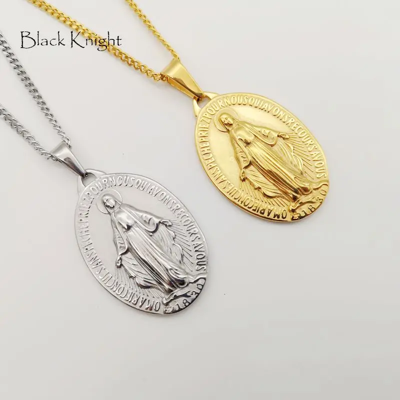 holy mary necklace