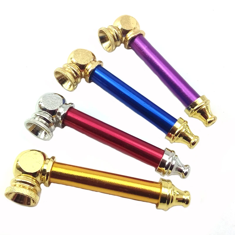 Details about   Set of 5 Small Silver Smoking Pipes Tobacco Herb Portable Metal Pocket Size