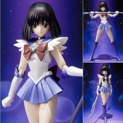 

Anime Sailor Moon Sailor Saturn Tomoe Hotaru PVC Action Figure Toy I38 best gift