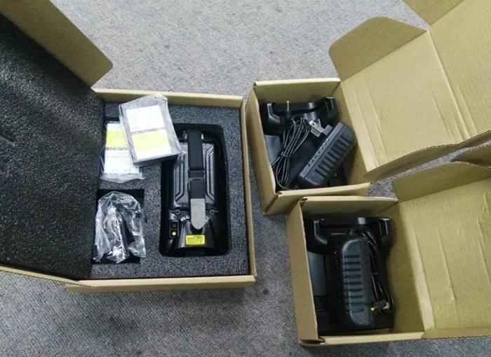 PDA  with charging base packing