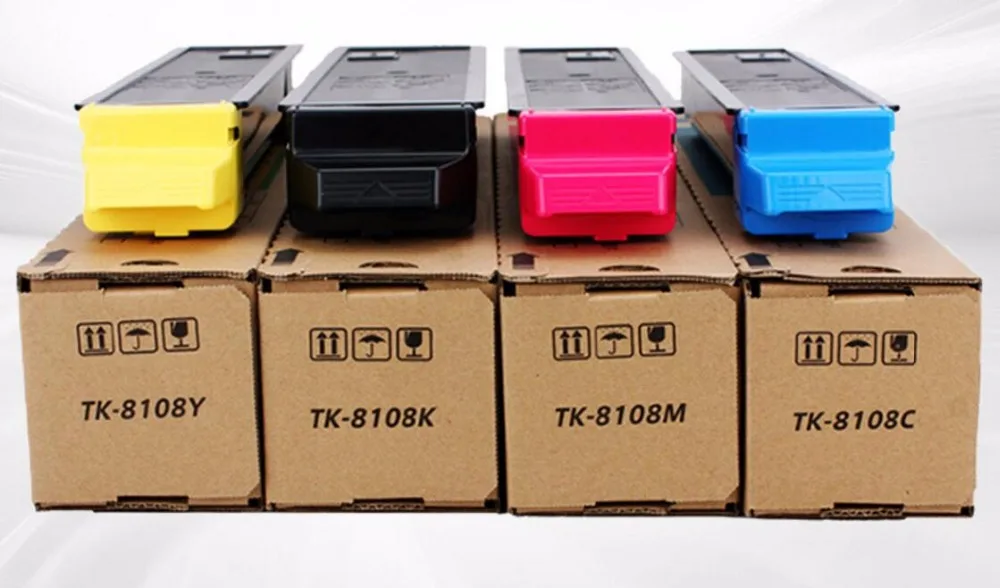 4PC new Compatible color Toner Cartridge TK 8108 for Kyocera ECOSYS