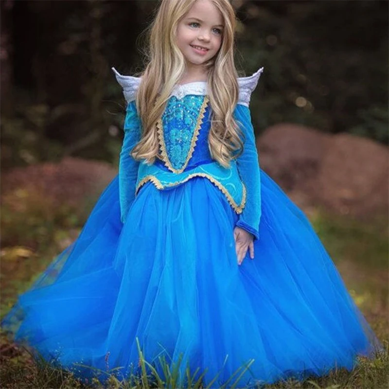 Нарядное платье принцессы Рапунцель для девочек 5, 7, 10 лет; вечерние платья; детская одежда; Рождественский детский костюм; маскарадная одежда Софии для девочек
