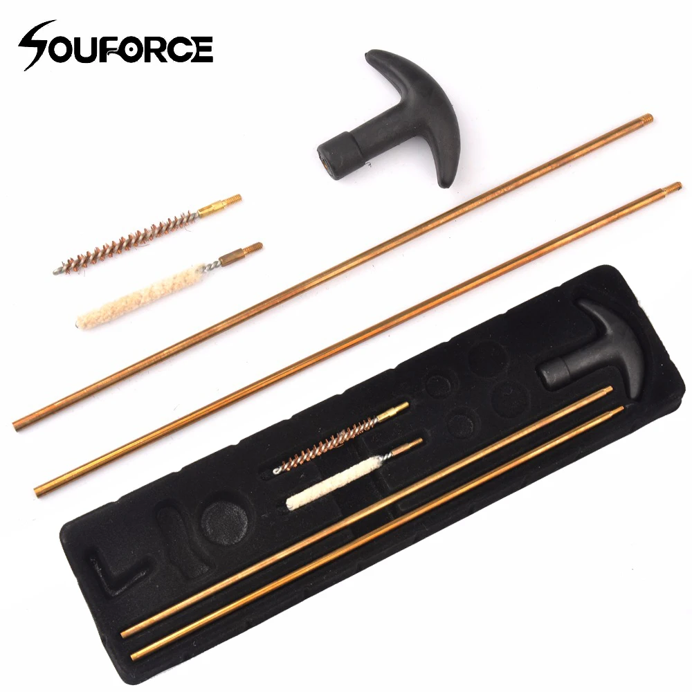 Tactical Hunting Barrel Cleaning Kit .45 Rifles/Pistols Airgun Brush
