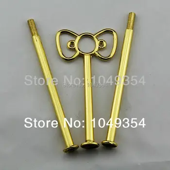 

butterfly style tray cake wedding 3 tiers color gold tools decoration (100 pieces)