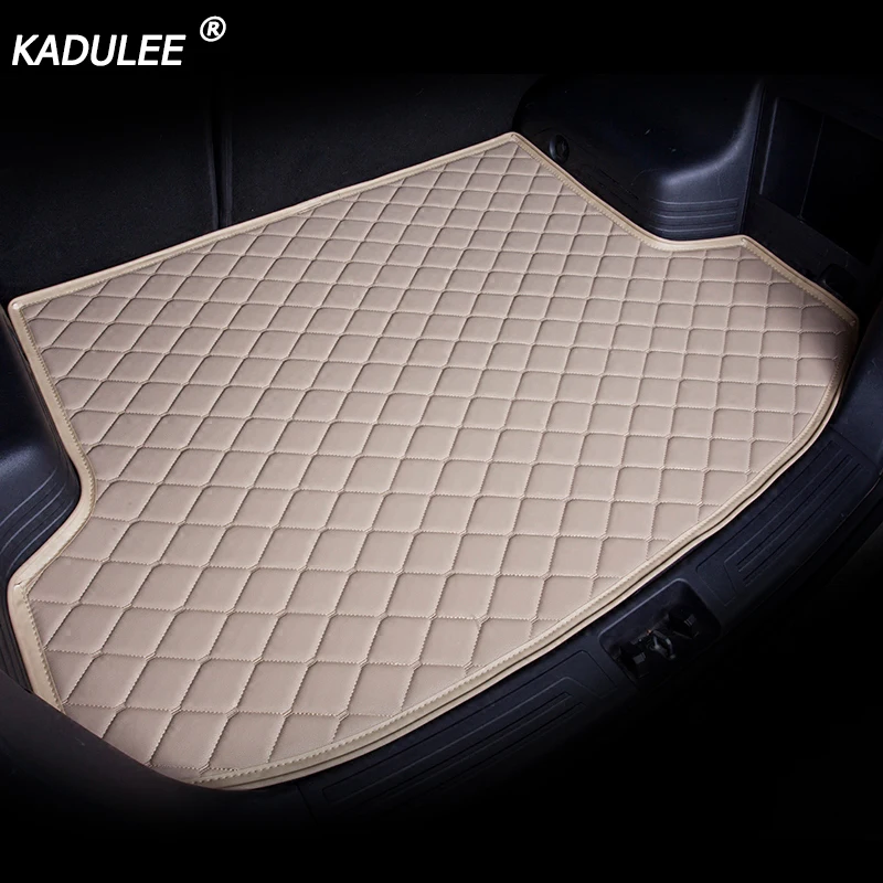 

KADULEE car trunk mats for Fiat All Models palio viaggio Ottimo Bravo 500 Freemont auto accessories styling custom trunk mats