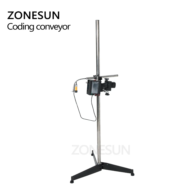 Струйный принтер ZONESUN Транспортировочная лента переноска сортировка верстак ПВХ