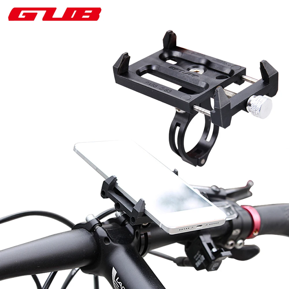 GUB G 83 MTB Bike Stand Handlebar Holder for 3.5 6.2inch Smartphone