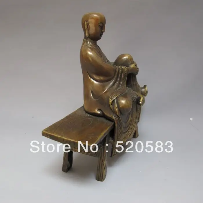 

free Very beautiful oriental Vintage China Bronze Statue - Buddha fast
