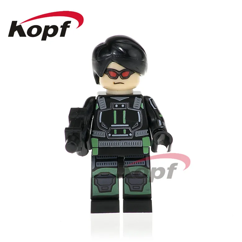 

50Pcs PG323 X-Men Cyclops Super Heroes Quicksilver Ultimate Gretchen Beast Longshot Bricks Building Blocks Children Gift Toys