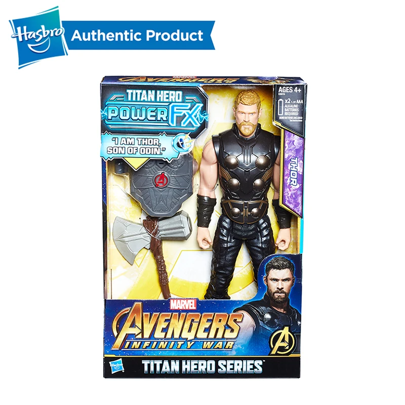 Marvel Avengers Infinity guerre Titan Hero série power fx THOR 12/" Action Figure