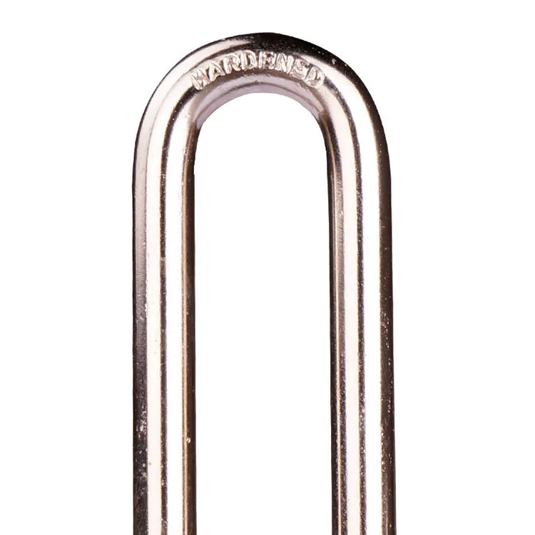 Master Lock 1-34-inch wide laminated steel lock with standard steel adjustable shackle,length adjusts from 58-inch to 2-inch (2)