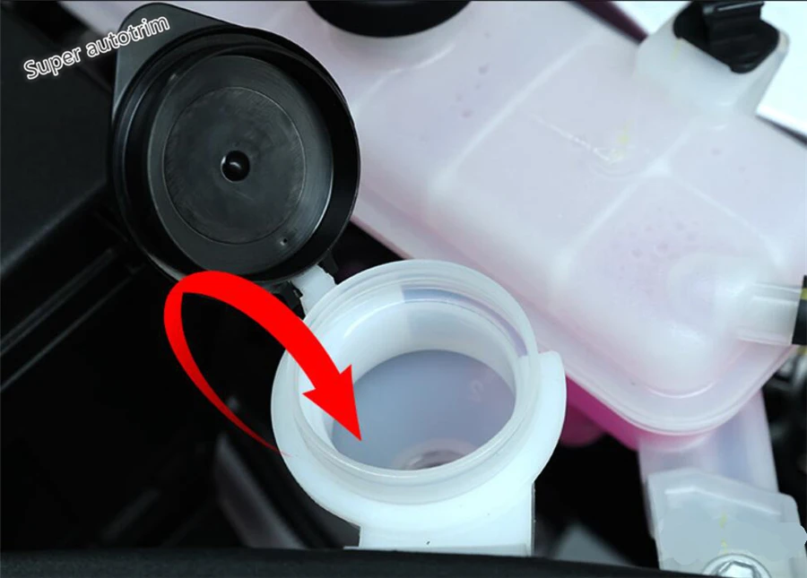 Lapetus для TOYOTA RAV4 RAV 4- пластиковые аксессуары внутренняя очистка резервуар для воды фильтр чистая крышка отделка 1 шт