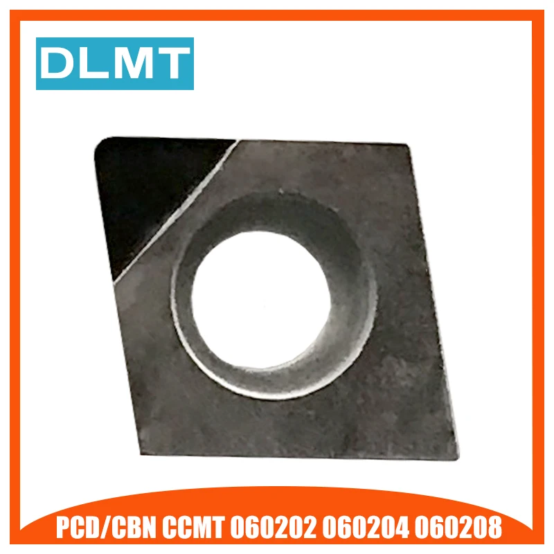

1PCS PCD CBN CCMT060202 CCMT060204 CCMT060208 Lathe Turning Inserts CNC Diamond Cutter For Lathe Tools