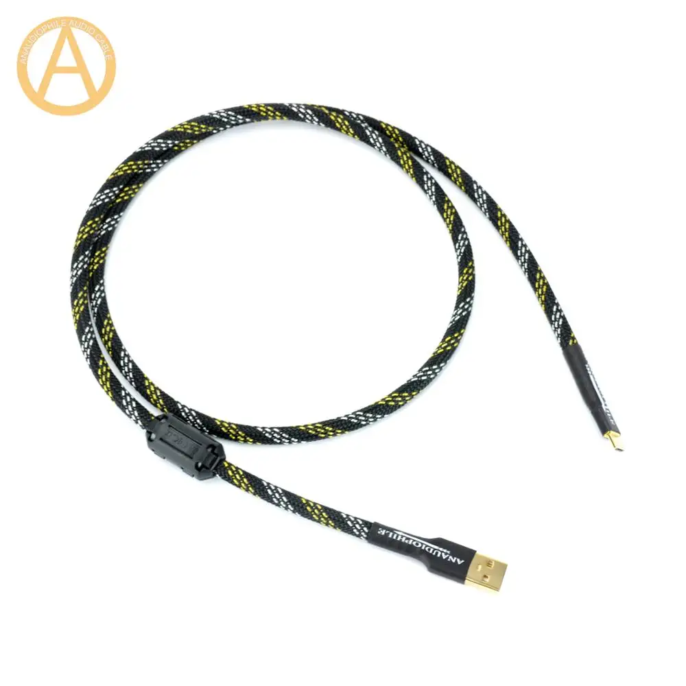 HIFI USB To Micro USB Cable Proferssional High Quality For Computer DAC Mobile Cell Phone Tablet