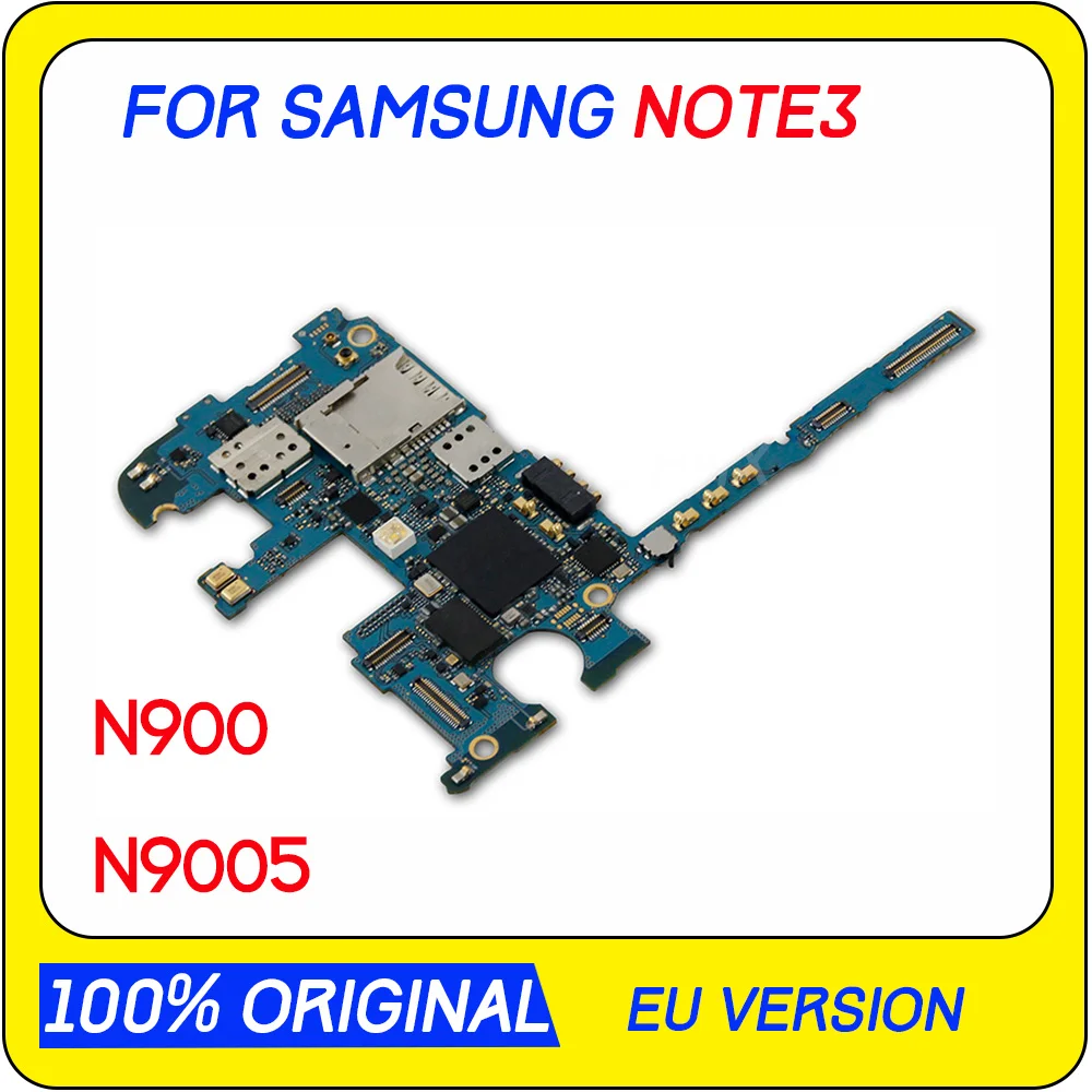 

32gb Original unlocked for Samsung Galaxy Note 3 N9005 Motherboard,Europe Version for Note 3 N9005 Mainboard with Android System