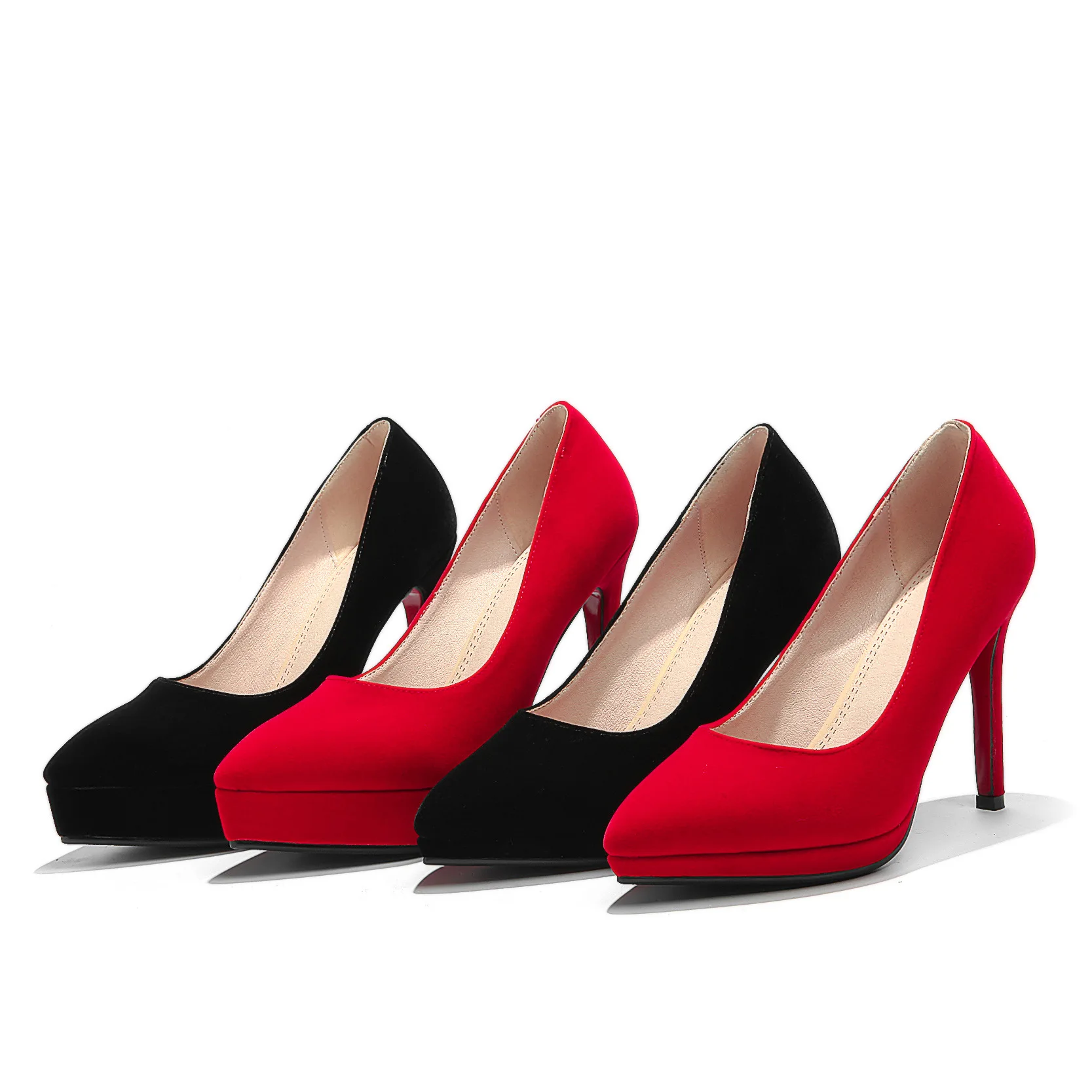 The new spring fashion pointed high-heeled sexy fine 43 bride shoes with 33-18226