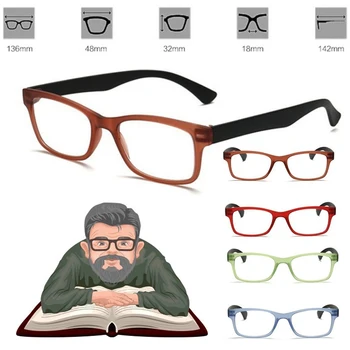 

100%-400% Pro Vision Magnifying Glass Unisex Eyewear Magnification For Needle Reading Magnifier Watching Lightweight Glasses