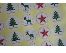 Factory price Round Labels Christmas Present Stickers hot sales personalized stickers cheap high quality custom decal printing | Дом и сад
