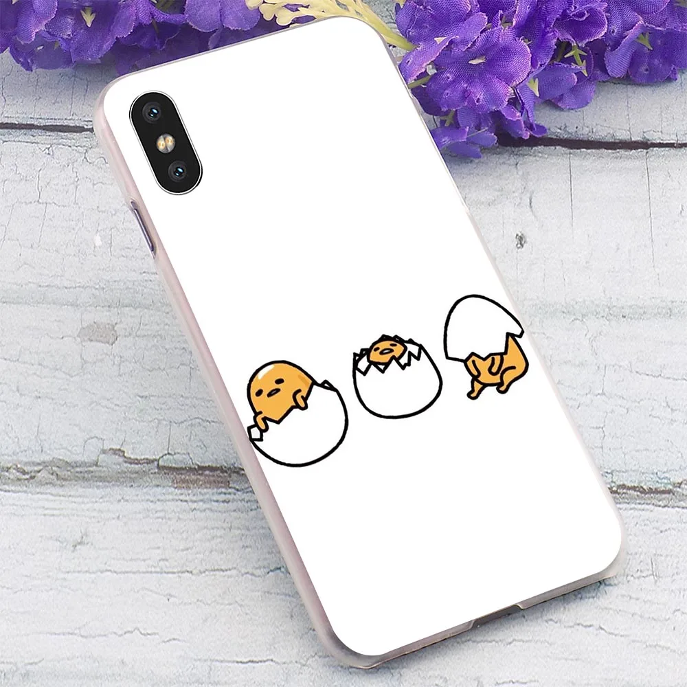 Gudetama Lazy Egg Phone Cover для iPhone 5S Case 5 SE 6 6S/6 6S Plus 7 8/7 8 X XS XR Xs Max Hard Shell Fashion|Бамперы| |