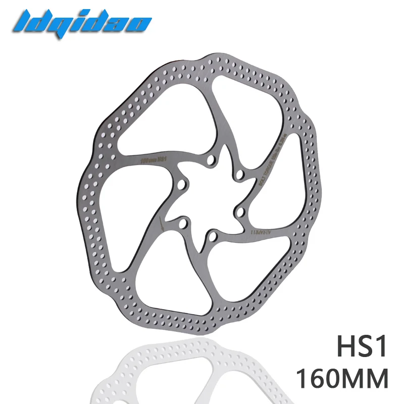 

1 piece Cycling hero Brake Rotors Avid HS1 Heat Shedding Bike Cycle 6" 7" Disc Brake Rotor 160mm 6 Bolts T25 BB5/BB7