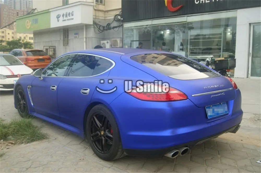 Matte-Satin-Chrome-Blue-Vinyl-Wrap-Film (30)