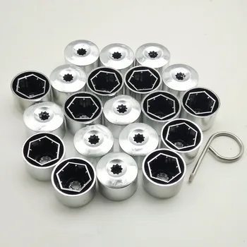 

20pcs Car Wheel Bolt Caps Tyre Screws Cover For Volkswagen VW POLO Tiguan Passat B5 B6 B7 Golf 4 5 6 7 MK6 Jetta MK5 Bora Touran