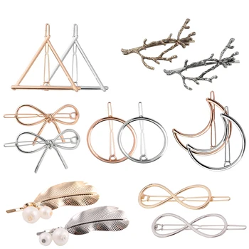 

2018 Fashion Hair Barrette Hairpins Hair Clips Accessories For Women Girls Hairgrip Hair Clamp Hairclip Ornaments Headwear 14Pcs