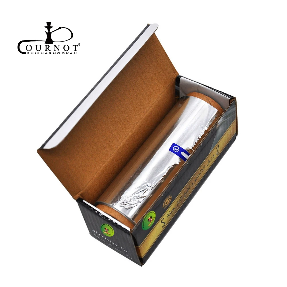 HONEYPUFF 1 Box Rectangular Aluminum Hookah Foil Paper Diameter 140MM Thickness 0 03MM Holes honeypuff-1-box-rectangular-aluminum-hookah-foil-paper-diameter-140mm-thickness-0-03mm-holes