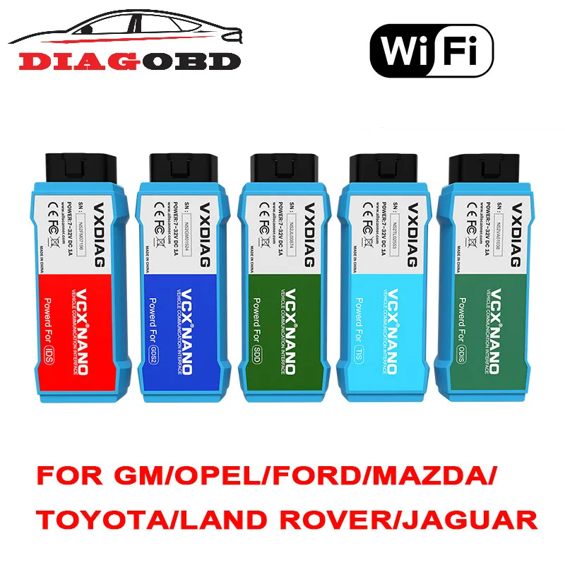 

DIAGOBD VCX NANO for GM/Opel GDS2 and TIS2WEB Diagnostic Tool wifi version Programming System for GM better than MDI