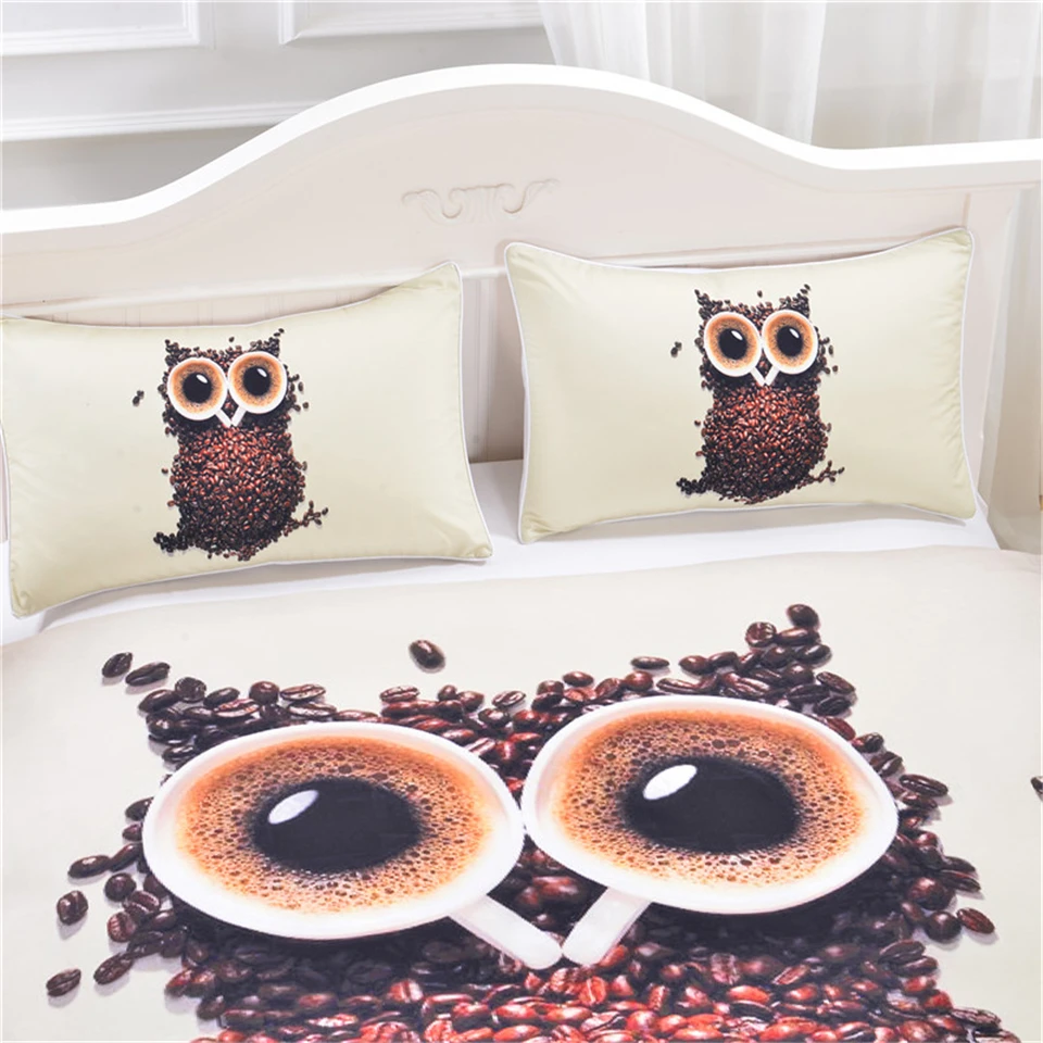 owl 3d bedding  (2)