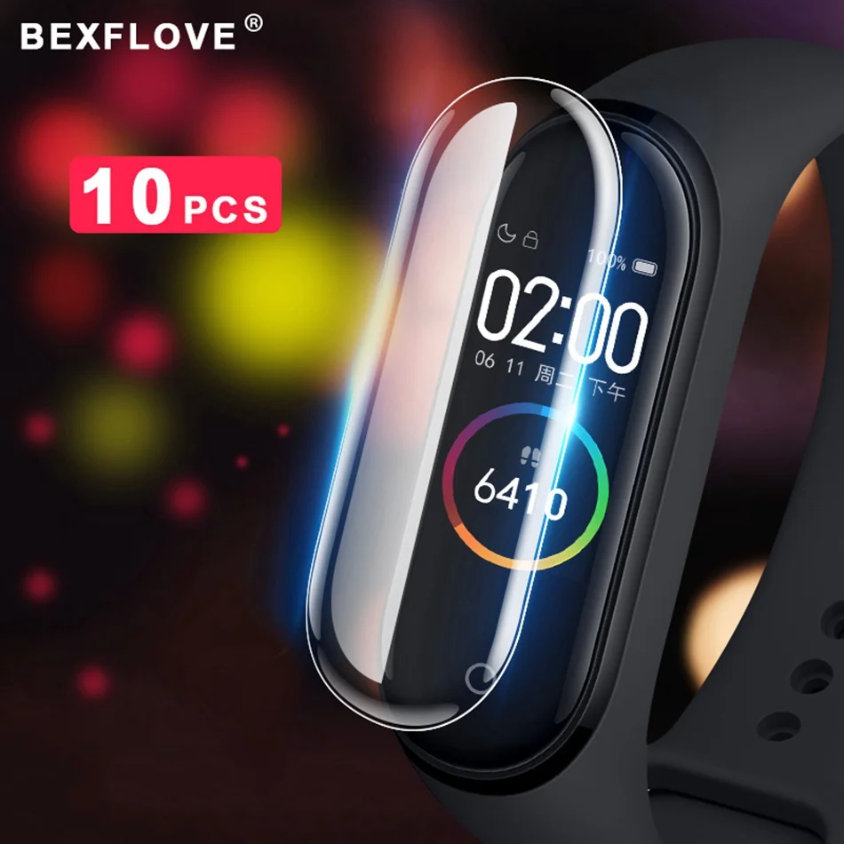 Xio mi Band 4 защитная пленка для экрана для Xiaomi mi Band 4 умный Браслет mi Band 4 защитная пленка для экрана не закаленное стекло