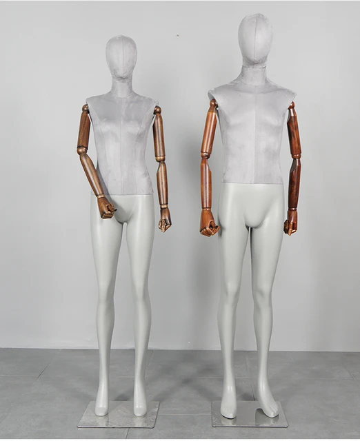 Wooden Male Mannequin, Full Body Mannequin Torso - Mannequins - AliExpress