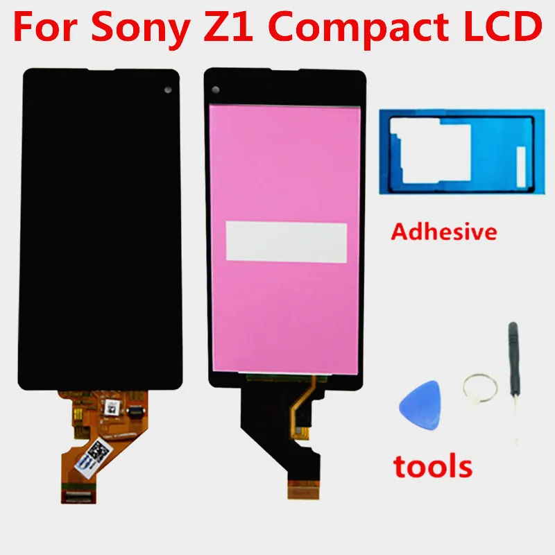 Дисплей для SONY Xperia Z1 compact lcd сенсорный экран дигитайзер для SONY Xperia Z1mini lcd D5502 D5503 M51W сенсорный дисплей