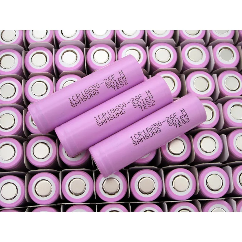 18650 аккумулятор 2600mAh 3,7 V ICR18650-26F 2600 mah литий-ионные аккумуляторы