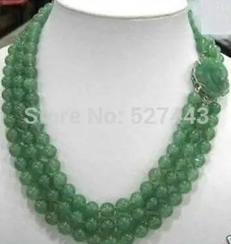 

Wholesale LAN032>>8mm Faceted Yellow stone Necklace 17-19"