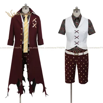 

Kisstyle Fashion Blue Exorcist Ao no Exorcist King of the Earth Amaimon Uniform COS Clothing Cosplay Costume,Customized Accepted