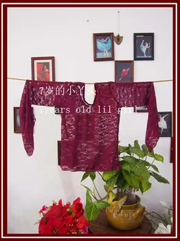 

Lace belly dance long top DP67