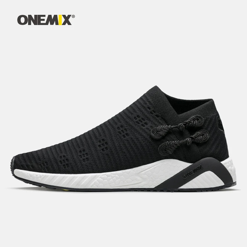 ONEMIX/Мужская обувь; спортивные женские кроссовки; прогулочная обувь с дышащей сеткой; кроссовки; светильник без шнуровки; Tenis zapatillas hombre Mujer - Цвет: 53-HB