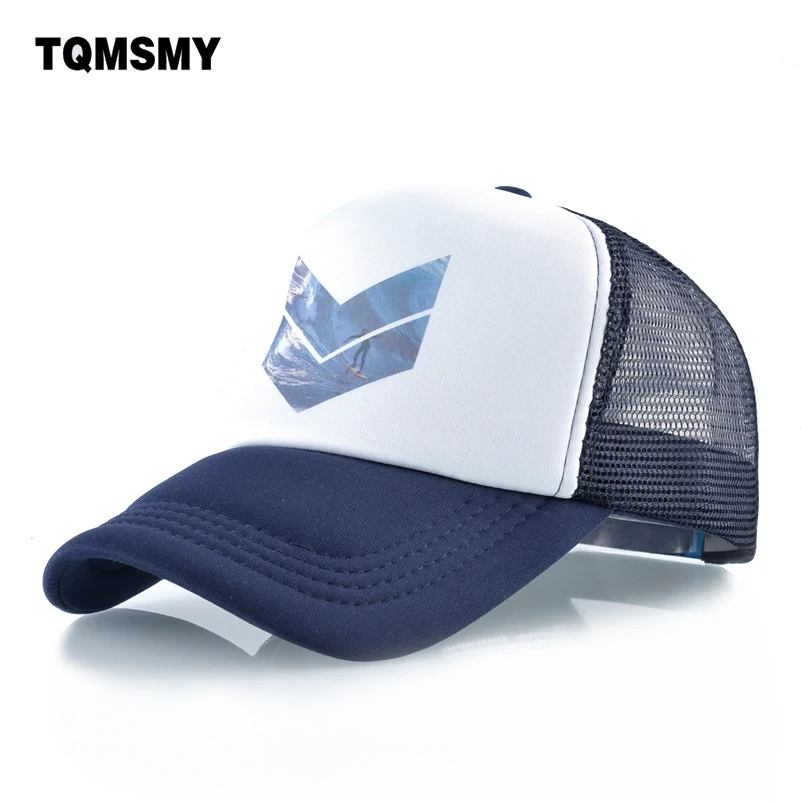 TQMSMY Surf Hats for men Baseball Cap Outdoor sports women Snapback Caps  Unisex Hip Hop bone Breathable mesh hat women's gorro