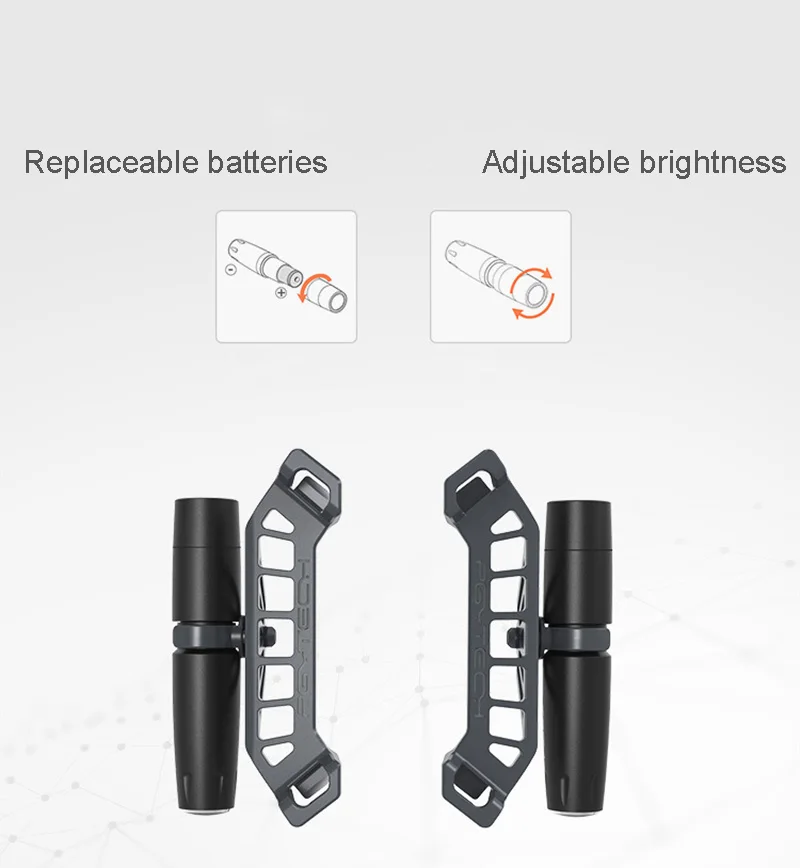Pgytech DJI Spark Drone Портативный ночной полет светодиодный свет освещение для DJI Spark Drone аксессуары