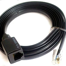 2шт 6pin 1 м ручные микрофоны удлинитель Сетевой удлинитель MH-48A6J для Yaesu FT-1907 FT-7800 FT-7900 FT-8800 FT8900 радио