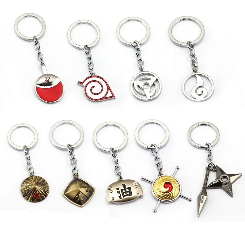 

Naruto Keychain Action Figures Collection Figures women bag charms key rings